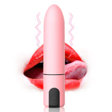 Powerful Bullet Vibrator with 10 Modes Mini Pocket Vagina Stimulator Waterproof Super-Strong Adult Sex Toys for Women