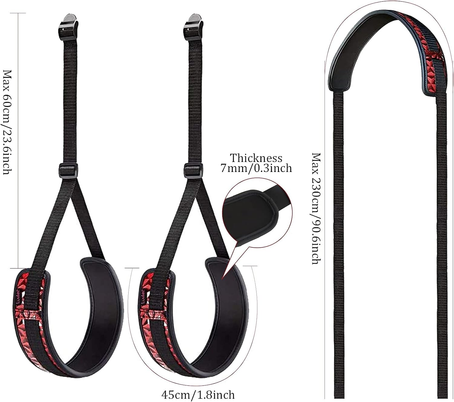 Restraints Sex Toys 1 Pcs Split Leg Strap Restraints Kits Fetish Bed Restraints Set for Beginners