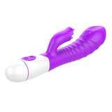 30 Speeds Dual Vibration G Spot Clitoral Stimulator Sex Vibrator