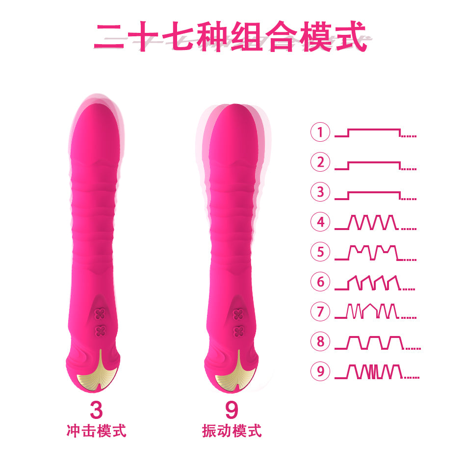 Pulsing Stimulation Pussy and Anal Vibrator