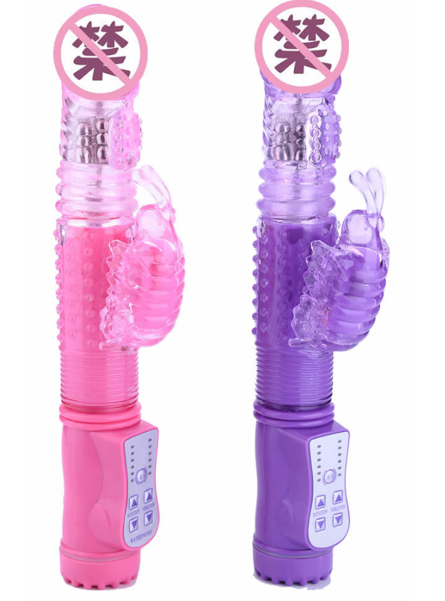 Jack Rabbit Rotating Clitoris Vibrator Sex Toy