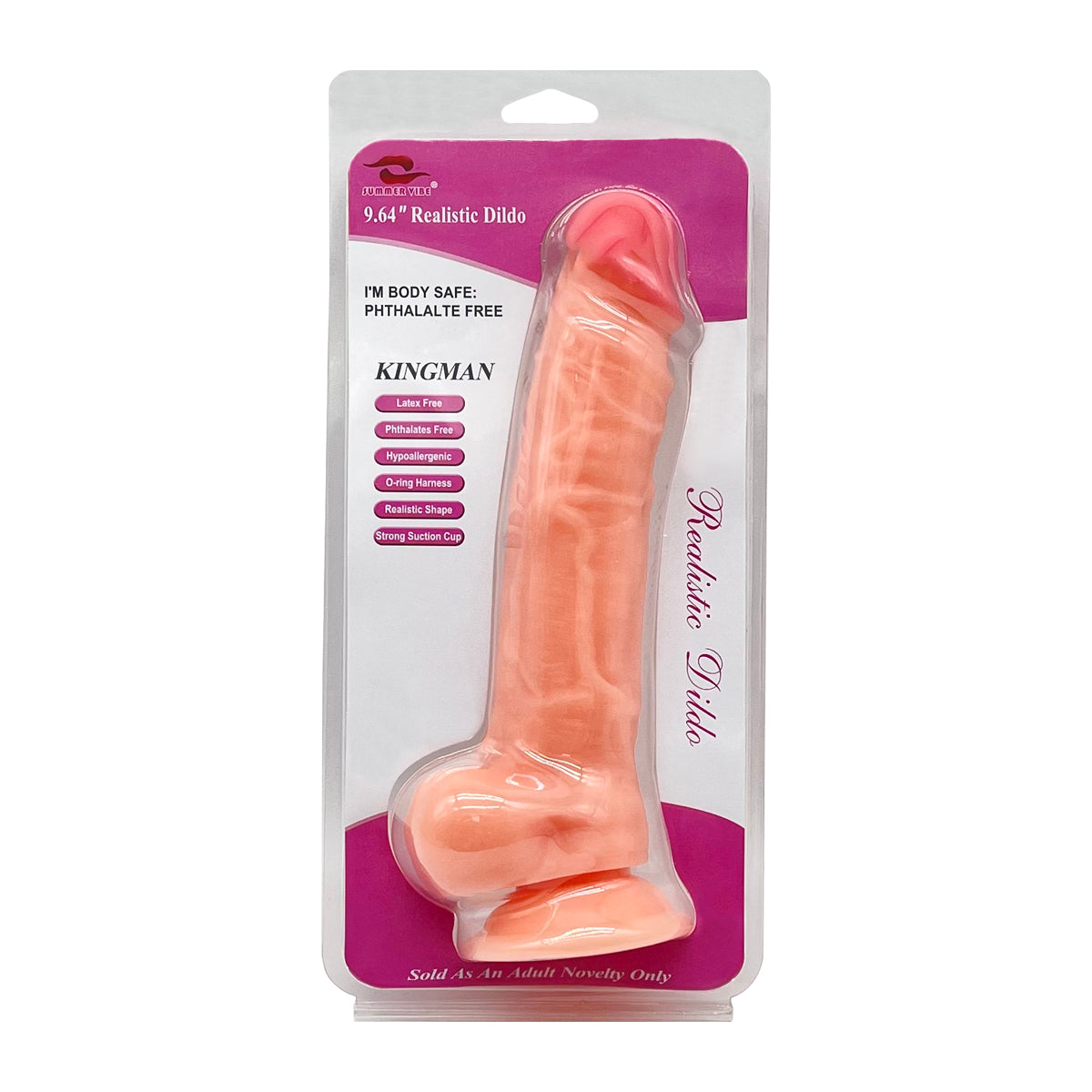 10 inches Realistic Tilt Dildo Sex Toy