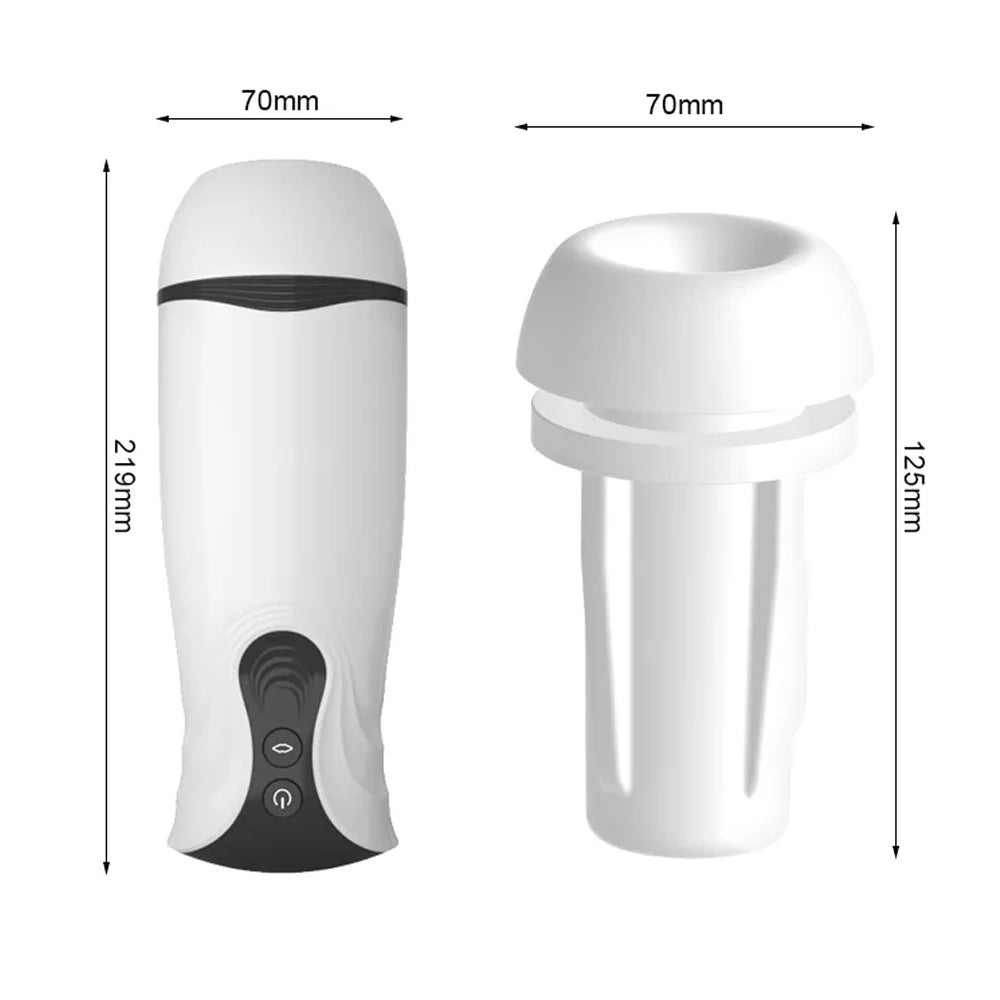 USB Rechargeable Male Automatic Sucking Masturbation Cup Sex Toys for Male