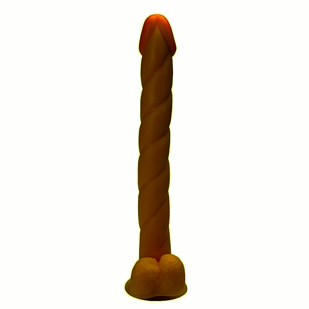 12inch Realistic Long Dildo - Long Dick Penis Sex Toys for Women - Dark Brown