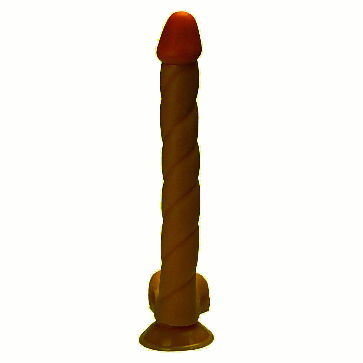 12inch Realistic Long Dildo - Long Dick Penis Sex Toys for Women - Dark Brown