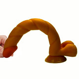 12inch Realistic Long Dildo - Long Dick Penis Sex Toys for Women - Dark Brown
