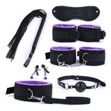 7 Pieces Set Sex Toys for Women BDSM Bondage Restraints Kit