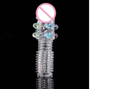 Reusable Condom Textured With Beads Extender Sleeve in Pakistan