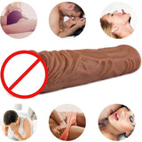 Realistic Cock Sleeve in Pakistan – Delay Ejaculation Reusable Penis Extender Sleeve