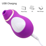 Erotic Penguin Vibrator Nipple Clitoral Stimulator 10 Speeds Silicone G-spot Sex Oral Licking Tongue Sucking Sex Toys for Women
