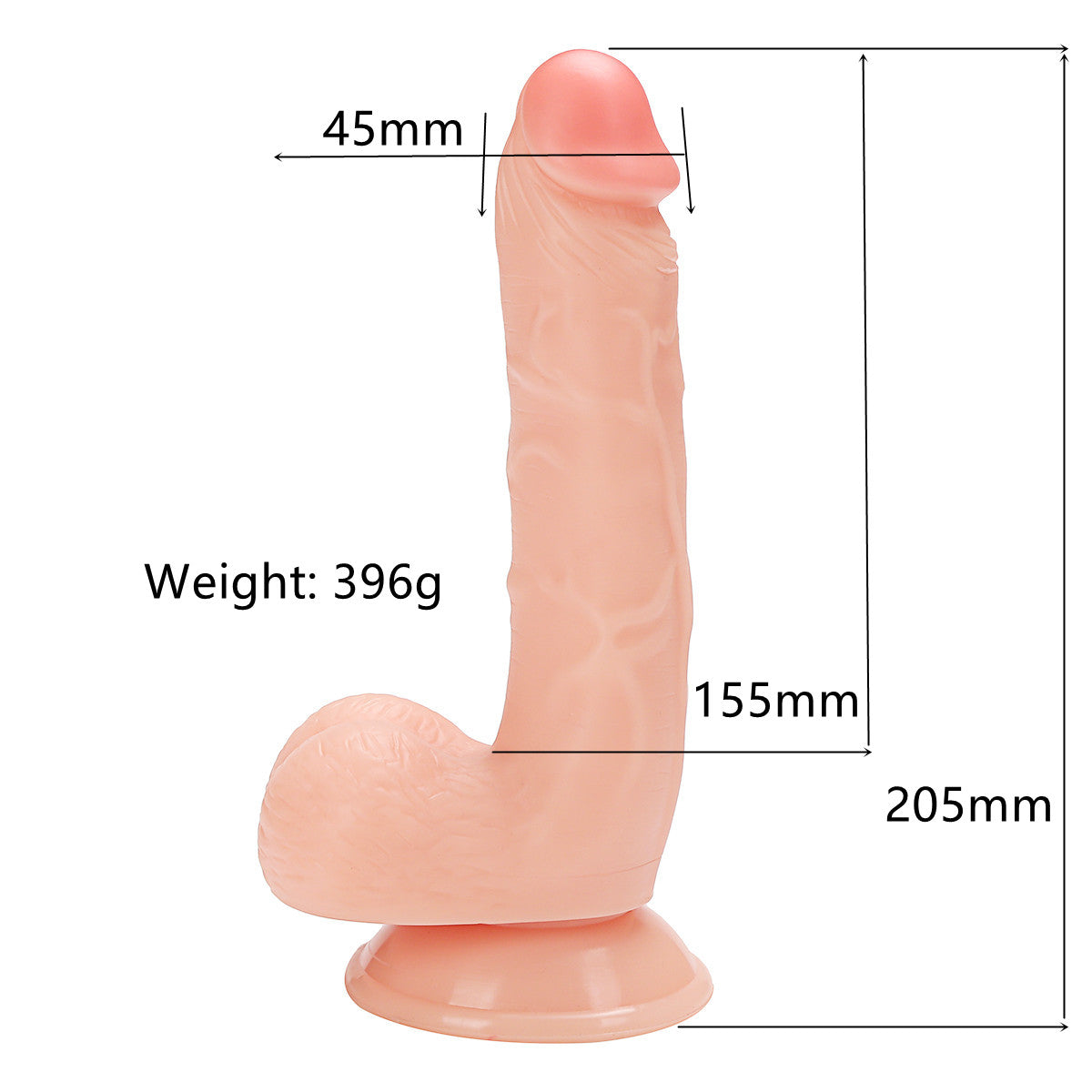 8.07 Inches Super Realistic Dildo In Pakistan