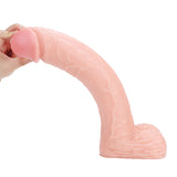 16.14" Inch Giant Realistic Silicone Cock Dildo