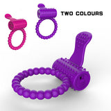 Delay Vibrating Cock Ring in Pakistan – Delay Premature Ejaculation Clitoris Massager