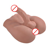 Dildo Sex Doll Male Body Torso for Women G-spot 3d Realistic Dildo Sex Toy