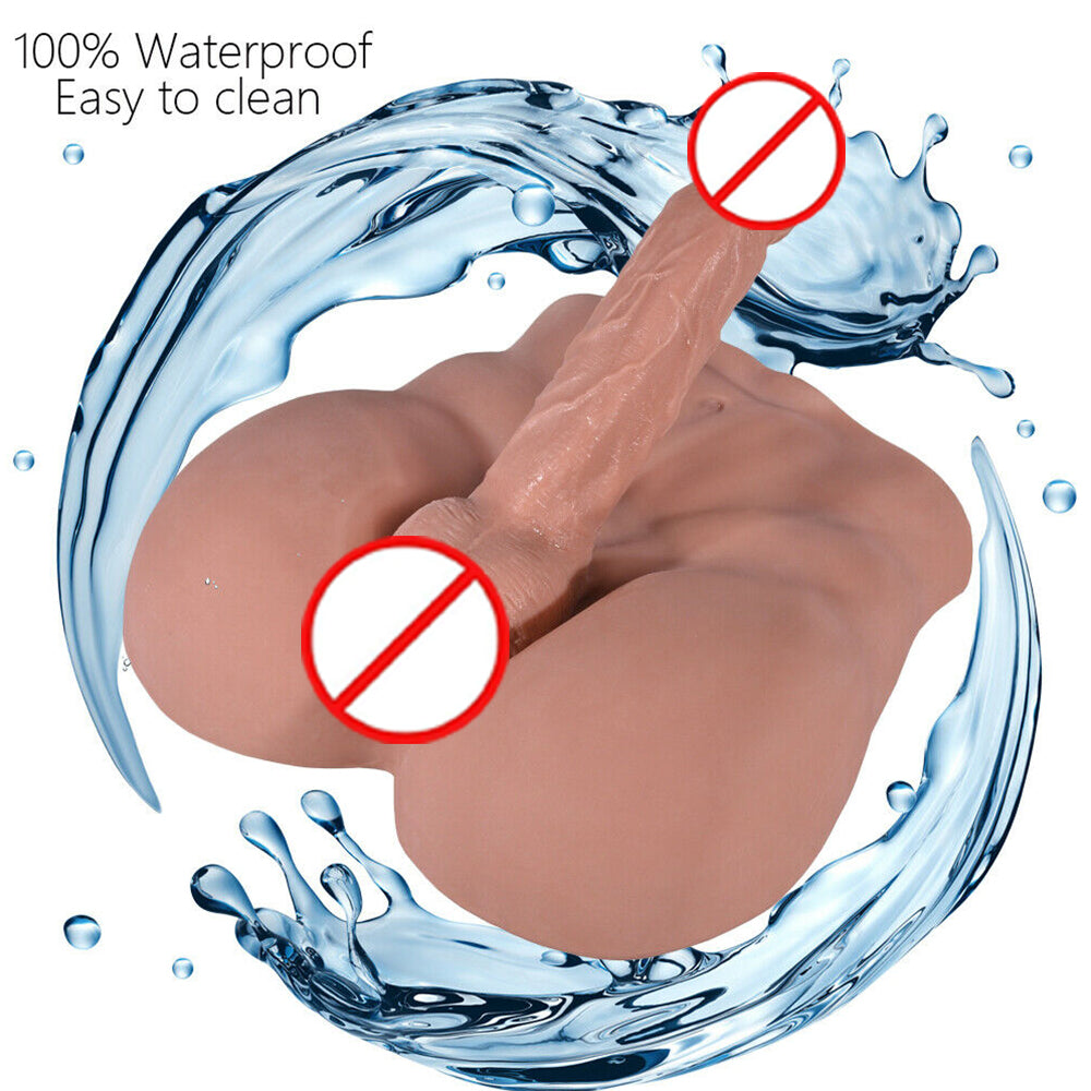 Dildo Sex Doll Male Body Torso for Women G-spot 3d Realistic Dildo Sex Toy