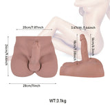 Dildo Sex Doll Male Body Torso for Women G-spot 3d Realistic Dildo Sex Toy