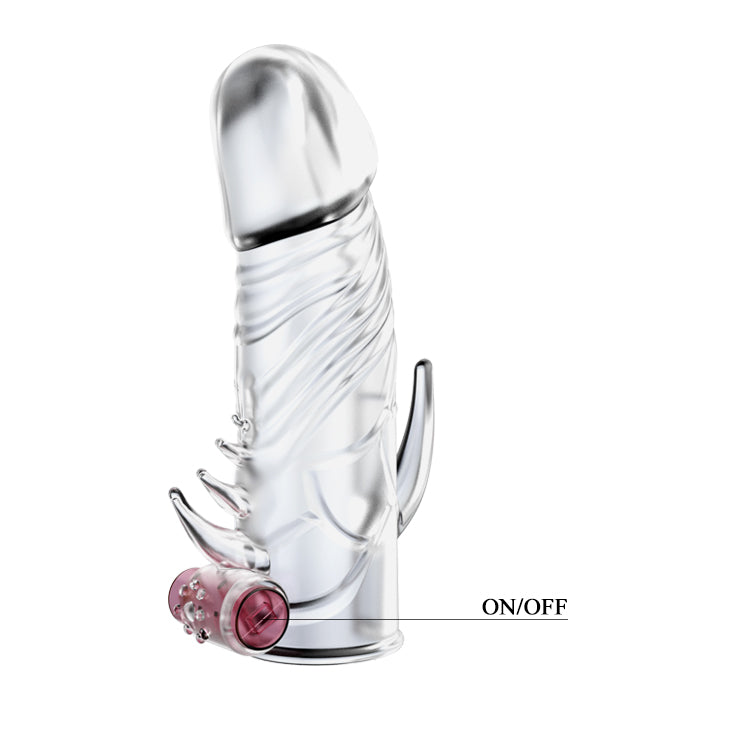 Powerful Vibrating Crystal Penis Sleeve in Pakistan