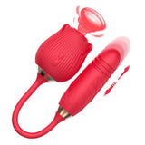 Rose Toy Vibrator for Women, Dildos for Women Gifts, 3in1 Upgrade 18 Modes