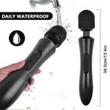 Big Size Magic Wand Vibrator Massager G Spot Stimulator Silicone Large Vibrators for Women Dildo Adult Sex Toys for Woman
