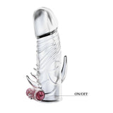  Powerful Vibrating Crystal Penis Sleeve in Pakistan